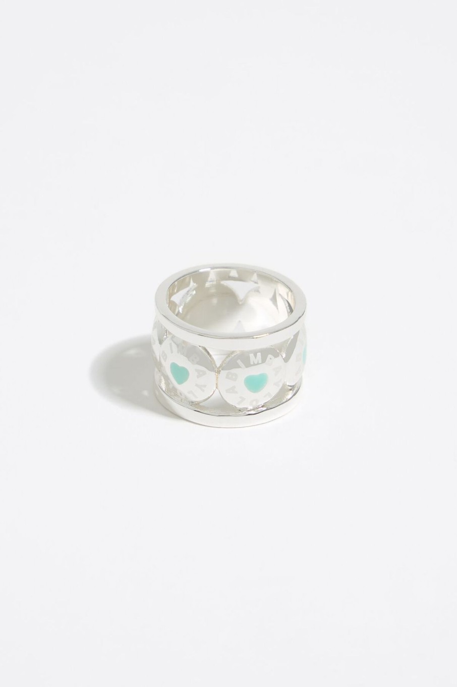 Anillos | BIMBA Y LOLA Anillo Logo Candy Azul