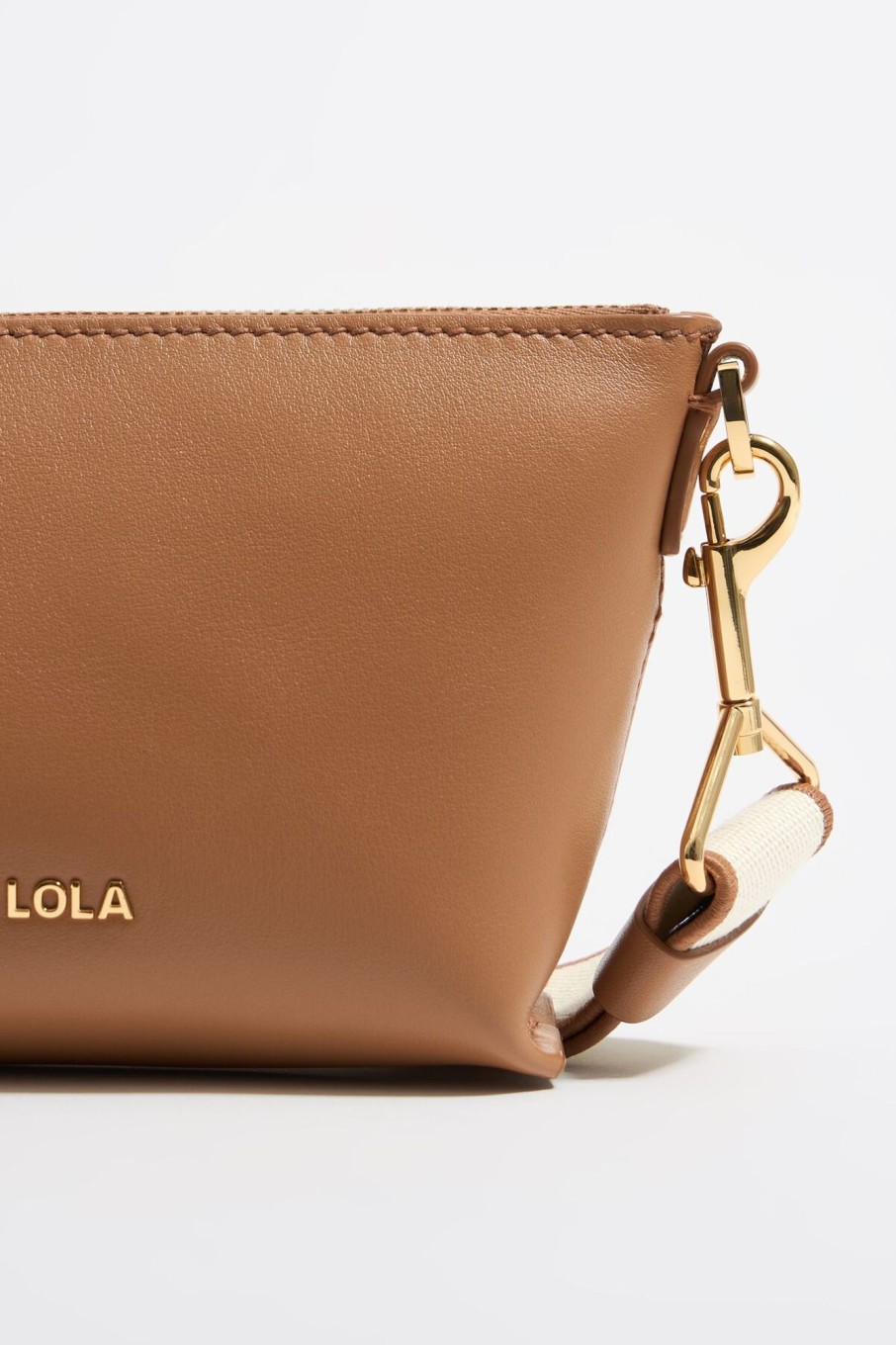 Bolsos Piel | BIMBA Y LOLA Bolso Trapecio Mini Piel Miel