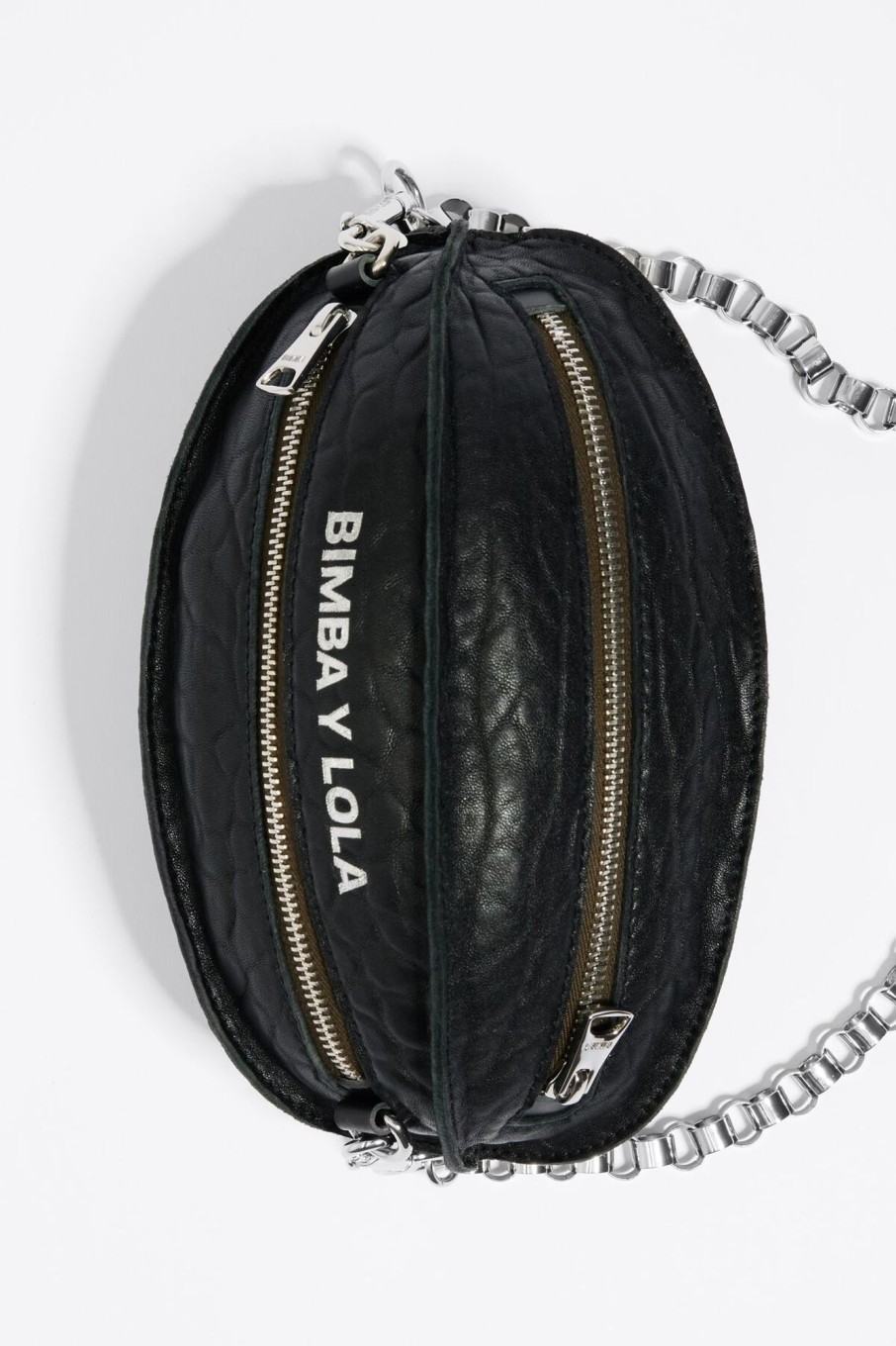 Bolsos Piel | BIMBA Y LOLA Bolso Pelota Pequeno Piel Negro