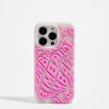 Carcasas Movil | BIMBA Y LOLA Funda Iphone 14 Pro Silicona Logo Rosa