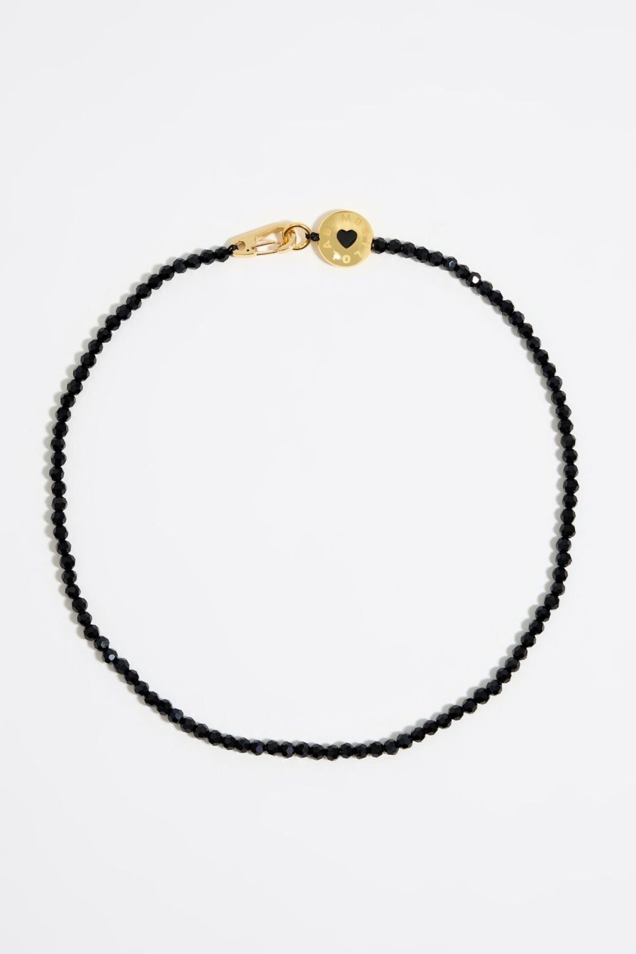 Collares | BIMBA Y LOLA Collar Logo Candy Cristales Negro