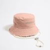 Gorros Y Gorras | BIMBA Y LOLA Gorro Bucket Algodon Rosa Claro