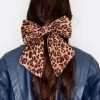 Accesorios Pelo | BIMBA Y LOLA Horquilla Lazo Print Leopard Natural