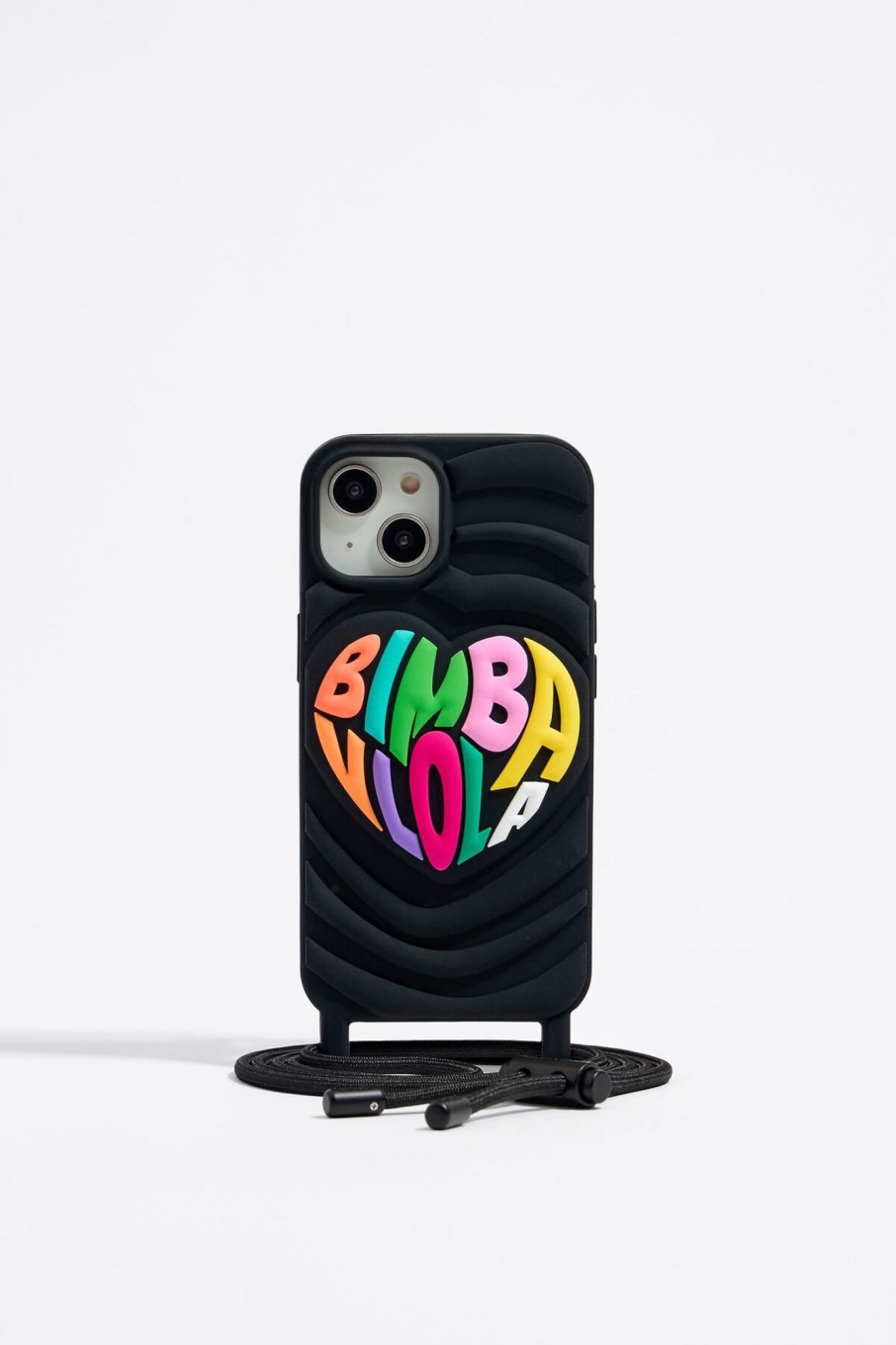 Carcasas Movil | BIMBA Y LOLA Funda Iphone 15 Silicona Negra