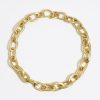 Collares | BIMBA Y LOLA Collar Eslabones Irregulares Dorado