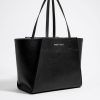 Bolsos Piel | BIMBA Y LOLA Bolso Shopper Grande Piel Negro