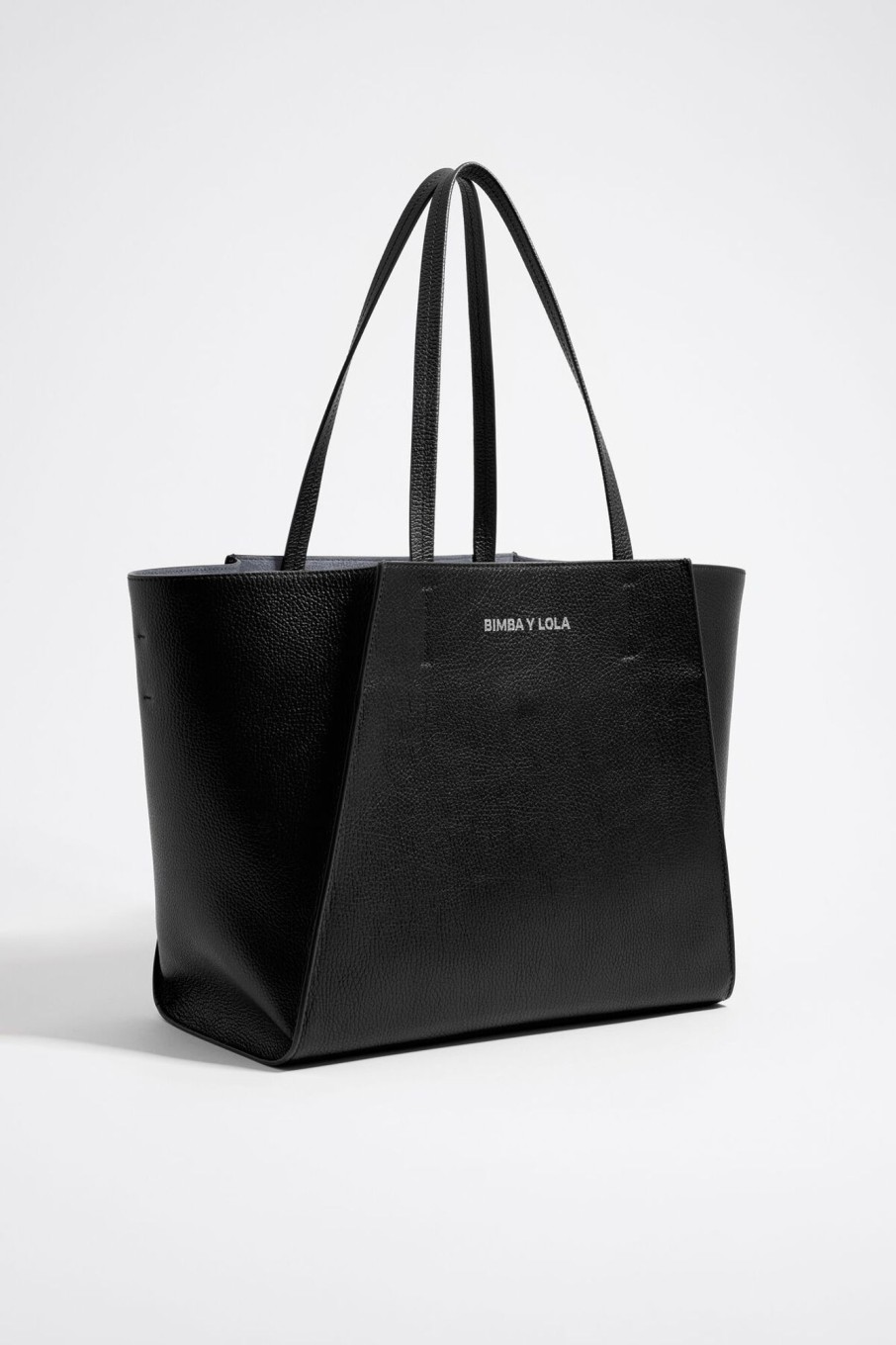 Bolsos Piel | BIMBA Y LOLA Bolso Shopper Grande Piel Negro