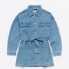 Denim | BIMBA Y LOLA Cazadora Denim Larga Azul