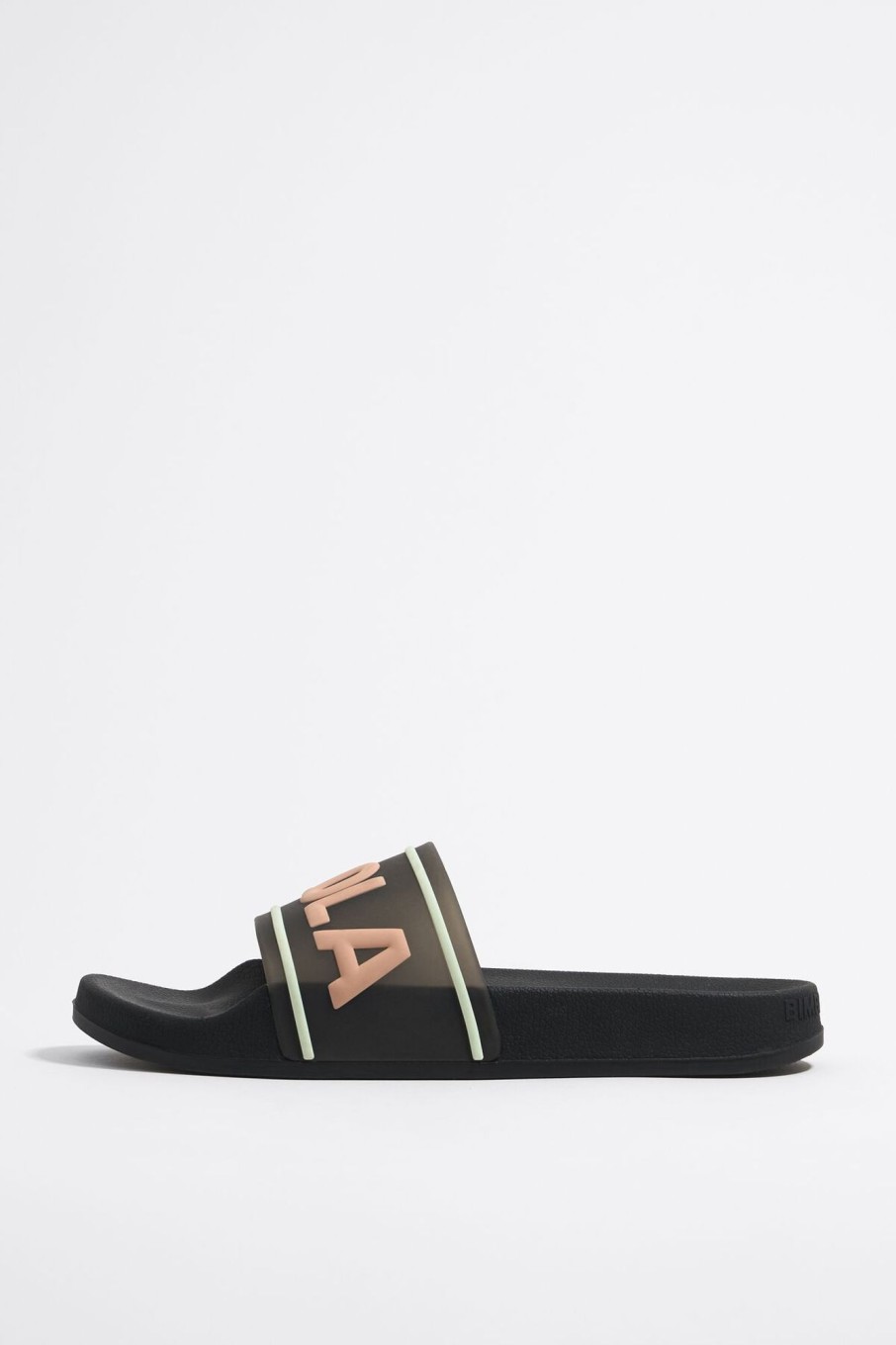 Chanclas | BIMBA Y LOLA Chancla Pala Logo Negra