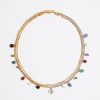 Collares | BIMBA Y LOLA Collar Multicadenas Cristales Y Piedras Multicolores