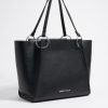 Bolsos Piel | BIMBA Y LOLA Bolso Shopper Grande Piel Negro