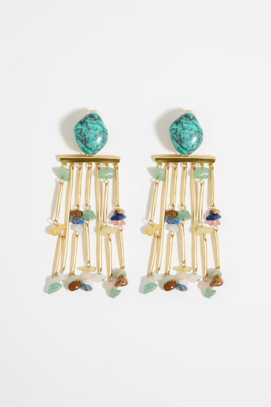 Pendientes | BIMBA Y LOLA Pendientes Piedras Multicolores