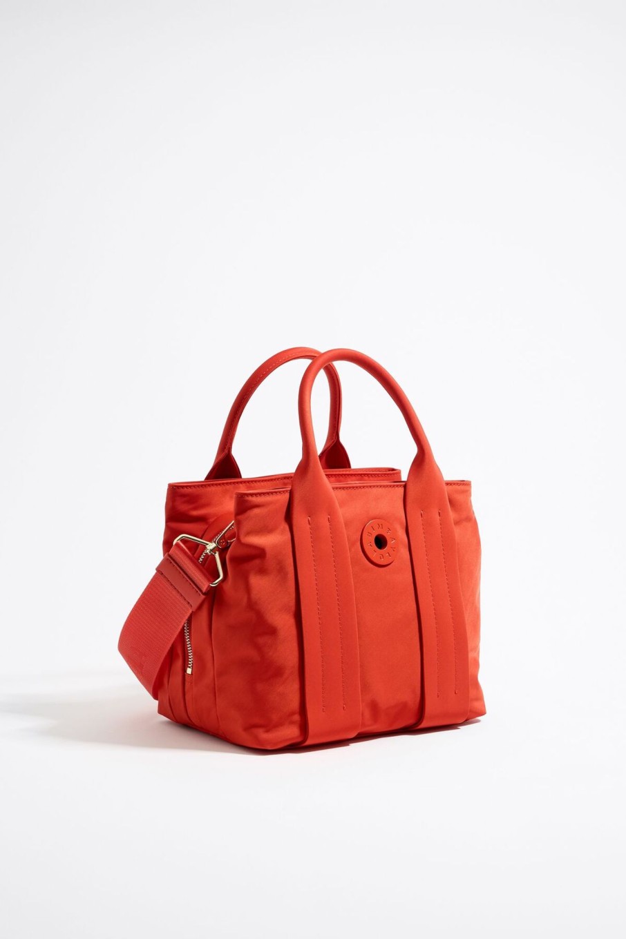 Bolsos Nylon | BIMBA Y LOLA Bolso De Mano Mediano Nylon Coral