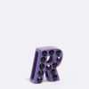 Pulseras | BIMBA Y LOLA Charm Letra R Metal Violeta