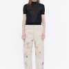 Pantalones | BIMBA Y LOLA Barrel - Vaquero Waves Marfil