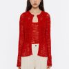 Punto | BIMBA Y LOLA Cardigan Ajustado Punto Rojo