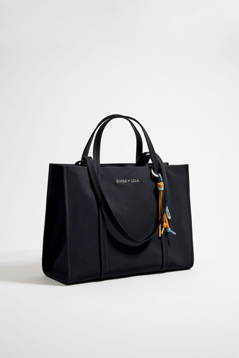 Bolsos Nylon | BIMBA Y LOLA Bolso Shopper Grande Nylon Negro