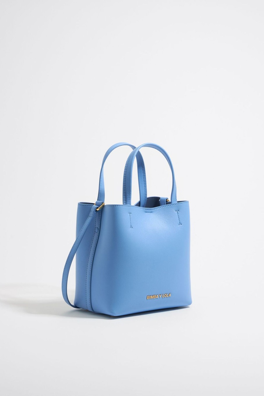 Bolso Chihuahua | BIMBA Y LOLA Bolso Chihuahua Pequeno Piel Azul