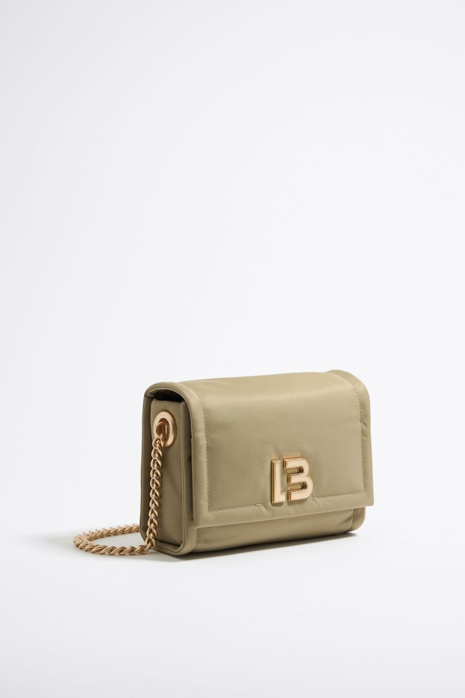 Bolsos Nylon | BIMBA Y LOLA Bolso Solapa Pequeno Nylon Caqui Claro