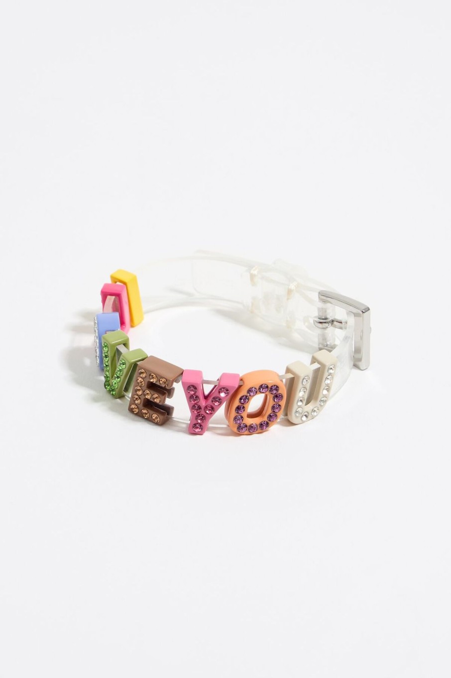 Pulseras | BIMBA Y LOLA Pulsera Correa Letras Multicolor