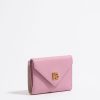 Piel | BIMBA Y LOLA Cartera Solapa Piel Rosa