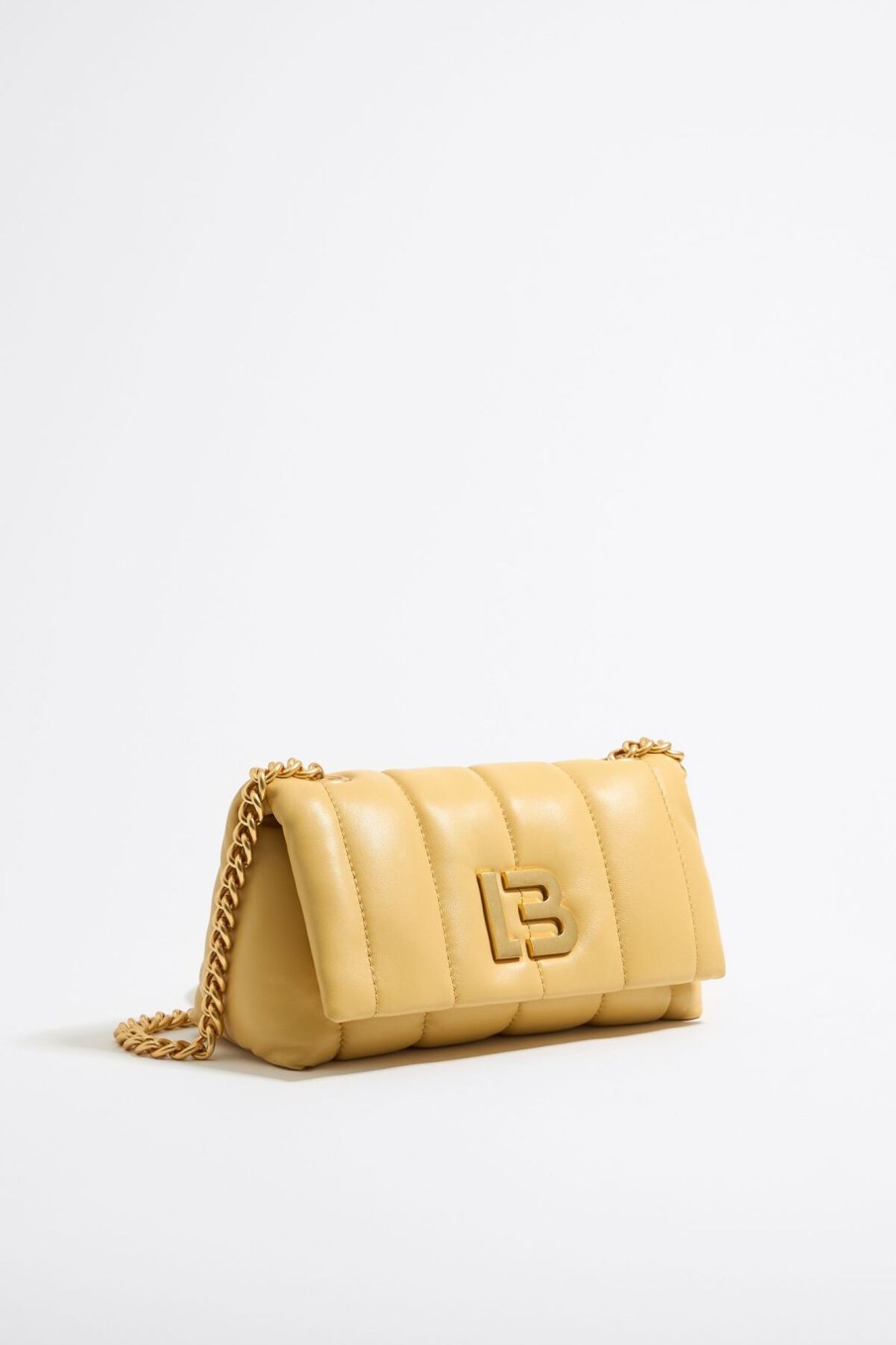 Bolsos Piel | BIMBA Y LOLA Bolso Solapa Pequeno Napa Amarillo Topacio