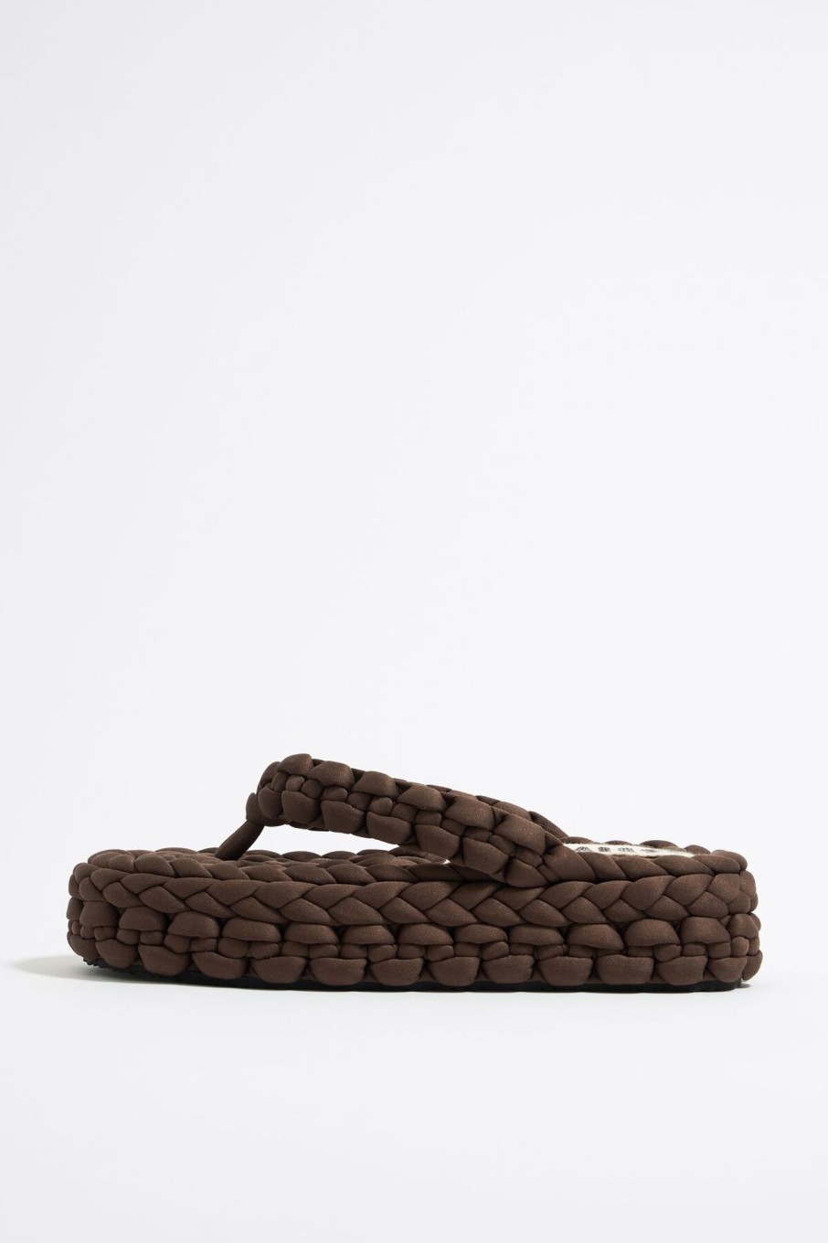 Sandalias | BIMBA Y LOLA Sandalia Plana Trenzado Marron