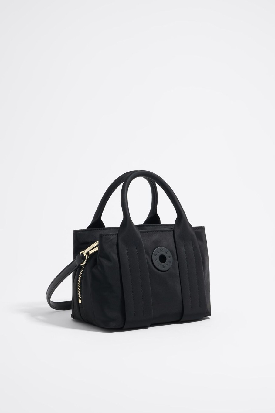 Bolsos Nylon | BIMBA Y LOLA Bolso De Mano Pequeno Nylon Negro