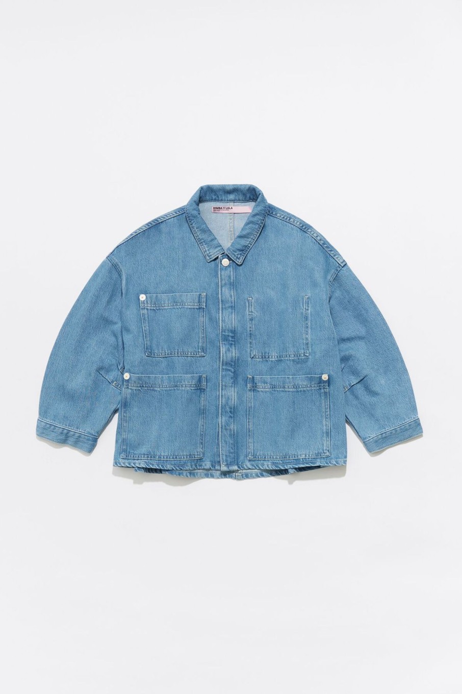 Denim | BIMBA Y LOLA Cazadora Denim Recta Azul