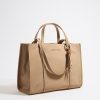 Bolsos Nylon | BIMBA Y LOLA Bolso Shopper Grande Nylon Tostado