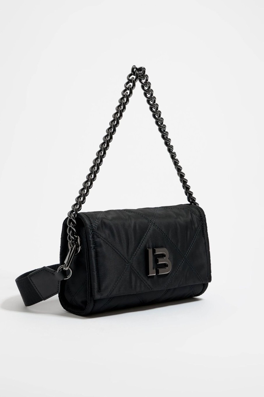 Bolsos Nylon | BIMBA Y LOLA Bolso Solapa Pequeno Negro