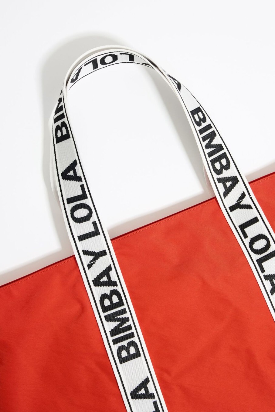 Bolsos Nylon | BIMBA Y LOLA Bolso Shopper Maxi Nylon Coral