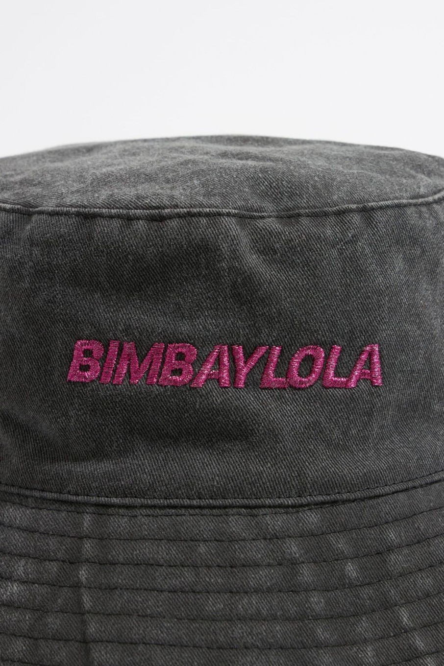 Gorros Y Gorras | BIMBA Y LOLA Gorro Bucket Algodon Negro