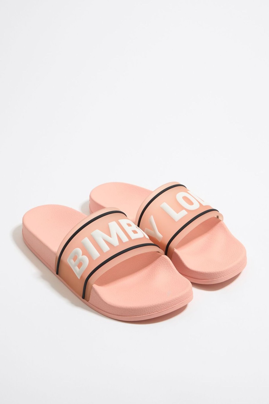 Chanclas | BIMBA Y LOLA Chancla Pala Logo Rosa