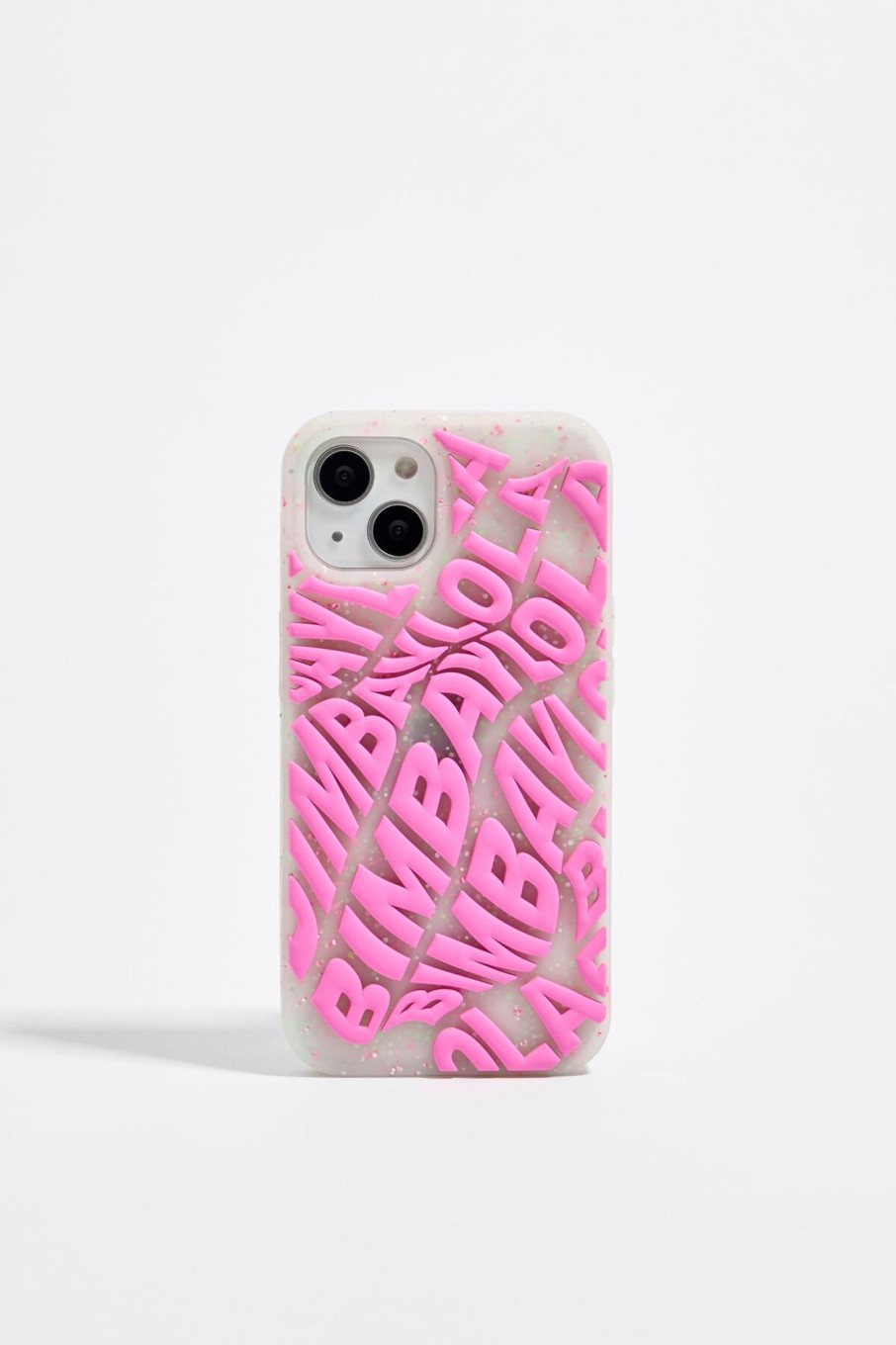 Carcasas Movil | BIMBA Y LOLA Funda Iphone 13 Silicona Logo Rosa