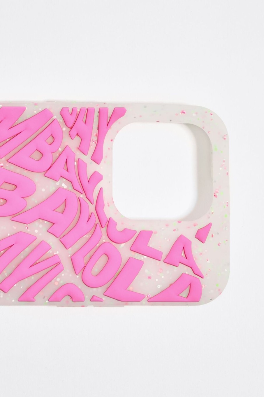 Carcasas Movil | BIMBA Y LOLA Funda Iphone 13 Silicona Logo Rosa