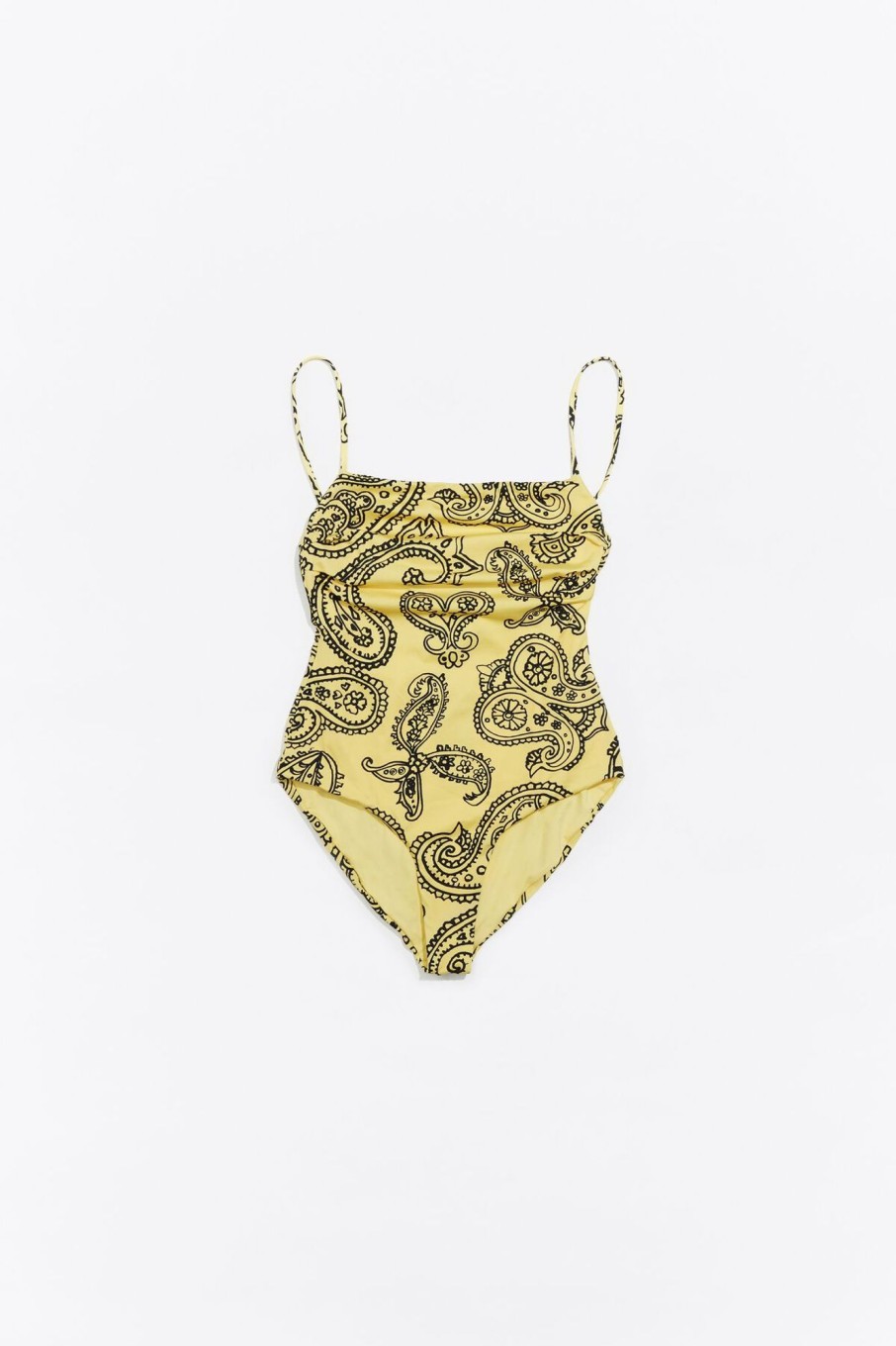 Biquinis Y Banadores | BIMBA Y LOLA Banador Paisley Amarillo