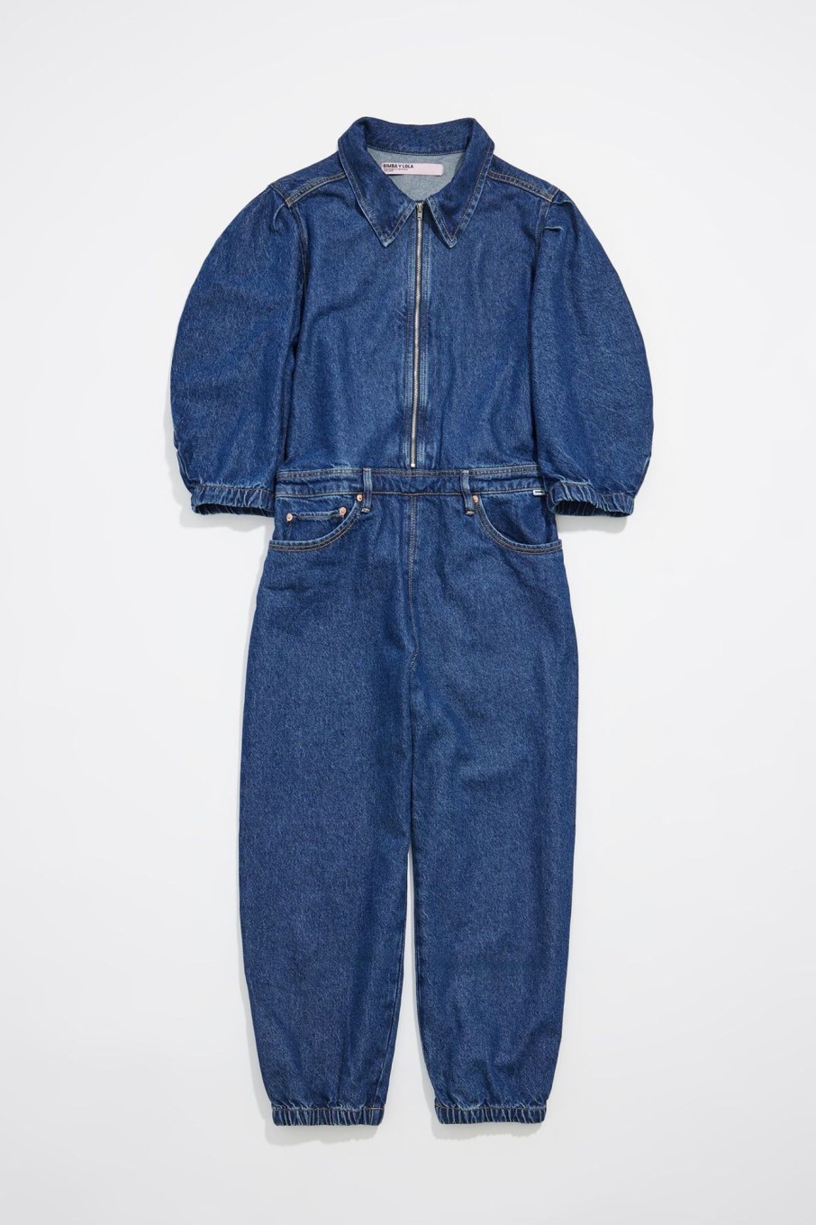 Denim | BIMBA Y LOLA Mono Denim Azul Oscuro