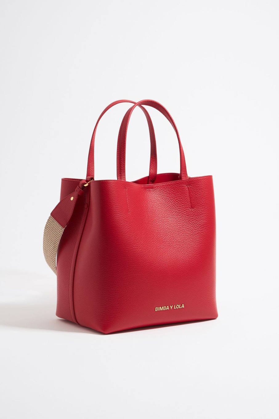 Bolso Chihuahua | BIMBA Y LOLA Bolso Chihuahua Grande Piel Rojo