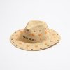 Gorros Y Gorras | BIMBA Y LOLA Gorro Rafia Natural Naranja