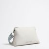 Bolsos Piel | BIMBA Y LOLA Bolso Trapecio Pequeno Piel Blanco Roto