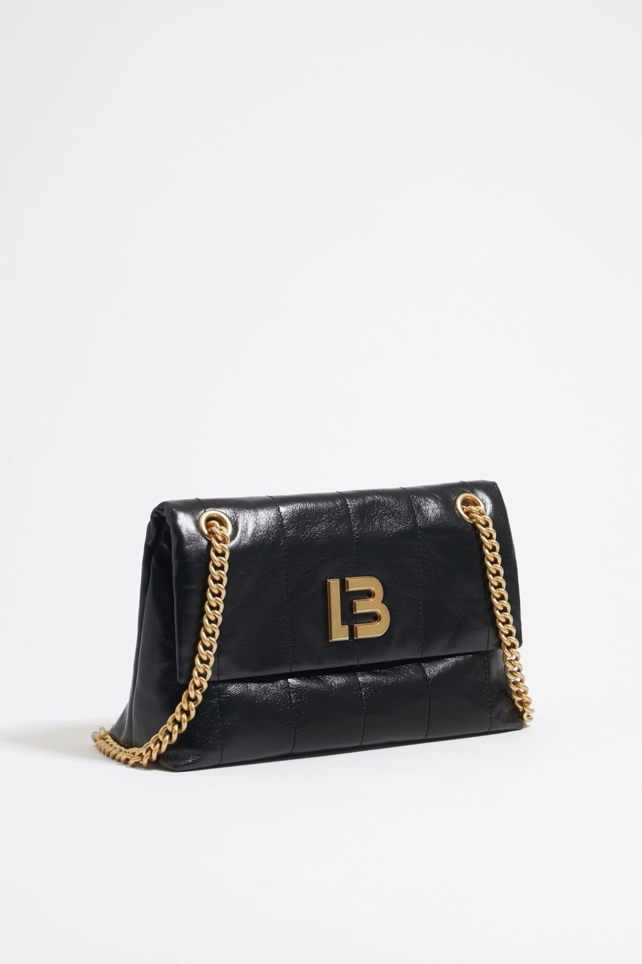 Bolsos Piel | BIMBA Y LOLA Bolso Solapa Mediano Piel Negro