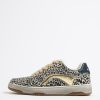 Deportivas | BIMBA Y LOLA Deportiva Cupsole Piel Print Leopard Beige