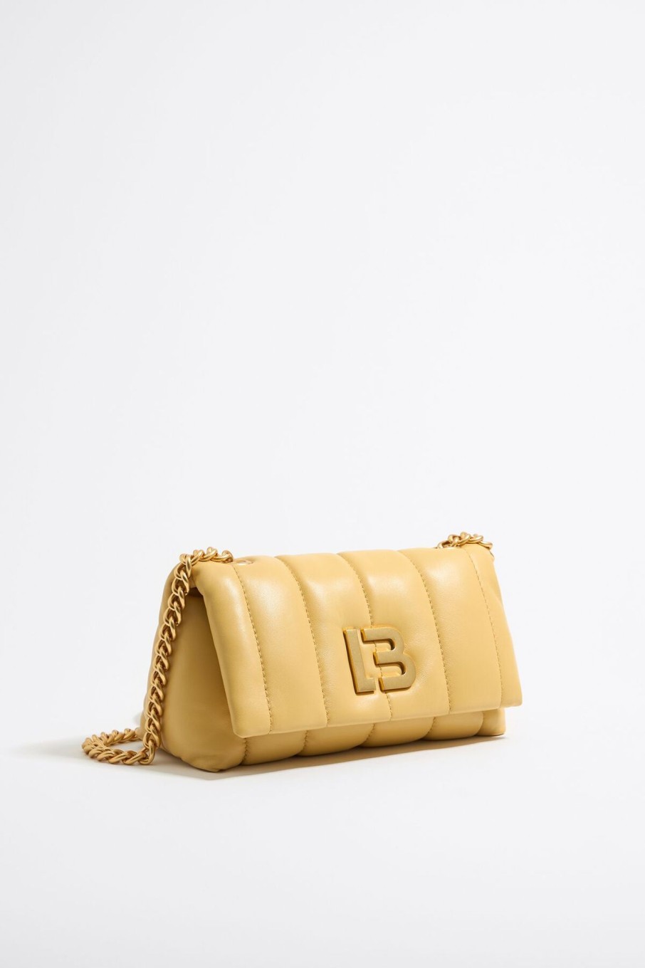 Bolsos Bandolera | BIMBA Y LOLA Bolso Solapa Pequeno Napa Amarillo Topacio